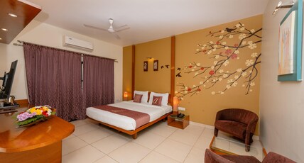 Astra Hotels Marathahalli Spice Garden Room Type - Deluxe King Room with Balcony