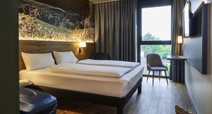 Ibis Styles Singen Room Type - Standard room with two single beds 90 x 200 cm
