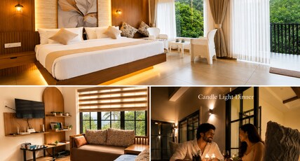 Brookside Munnar | Couples & Family Only Room Type - Bedroom Suite with Balcony and Mountain View - Room 1 Brookside Munnar | Couples & Family Only Room Type - Bedroom Suite with Balcony and Mountain View - Room 1