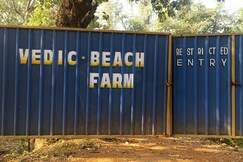 Vedic beach farm tents