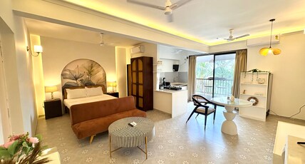 Mirashya at Botanica Residences | Luxury Studio Apartments in Candolim Room Type - Mediterranean Escape Studio  Room C404