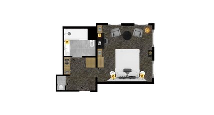 Sofitel Paris Baltimore Tour Eiffel Hotel Room Type - LUXURY JUNIOR SUITE with 1 king size bed