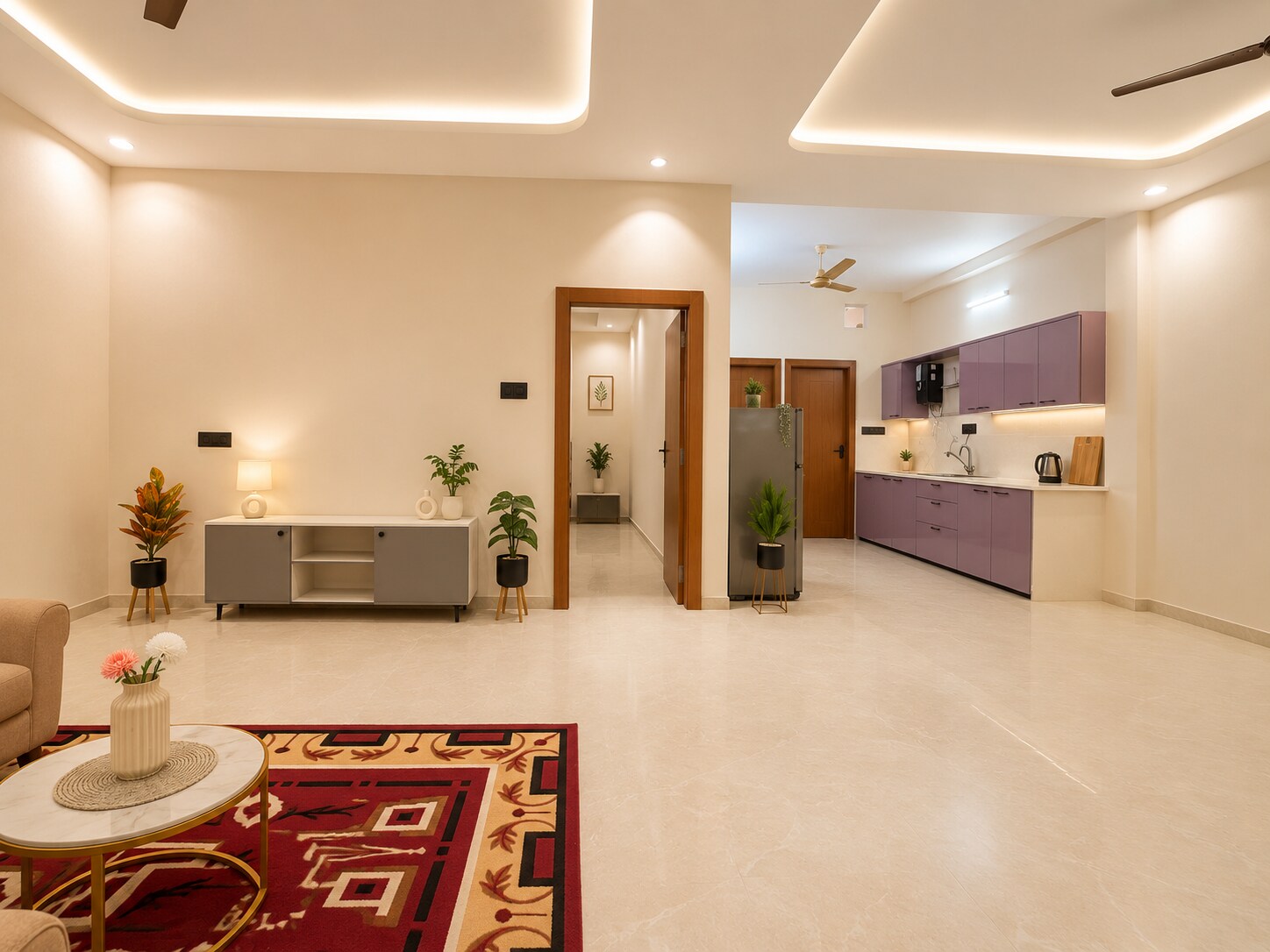 Home Escape Lavender 2BHK - Tap to explore photos
