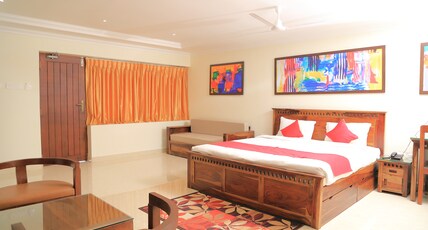Celebrity Resort, Chennai Room Type - Family Deluxe Cottage 4 Bed AC ROOM