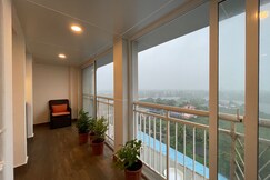 Lake-View 2 BHK Serviced Apartment