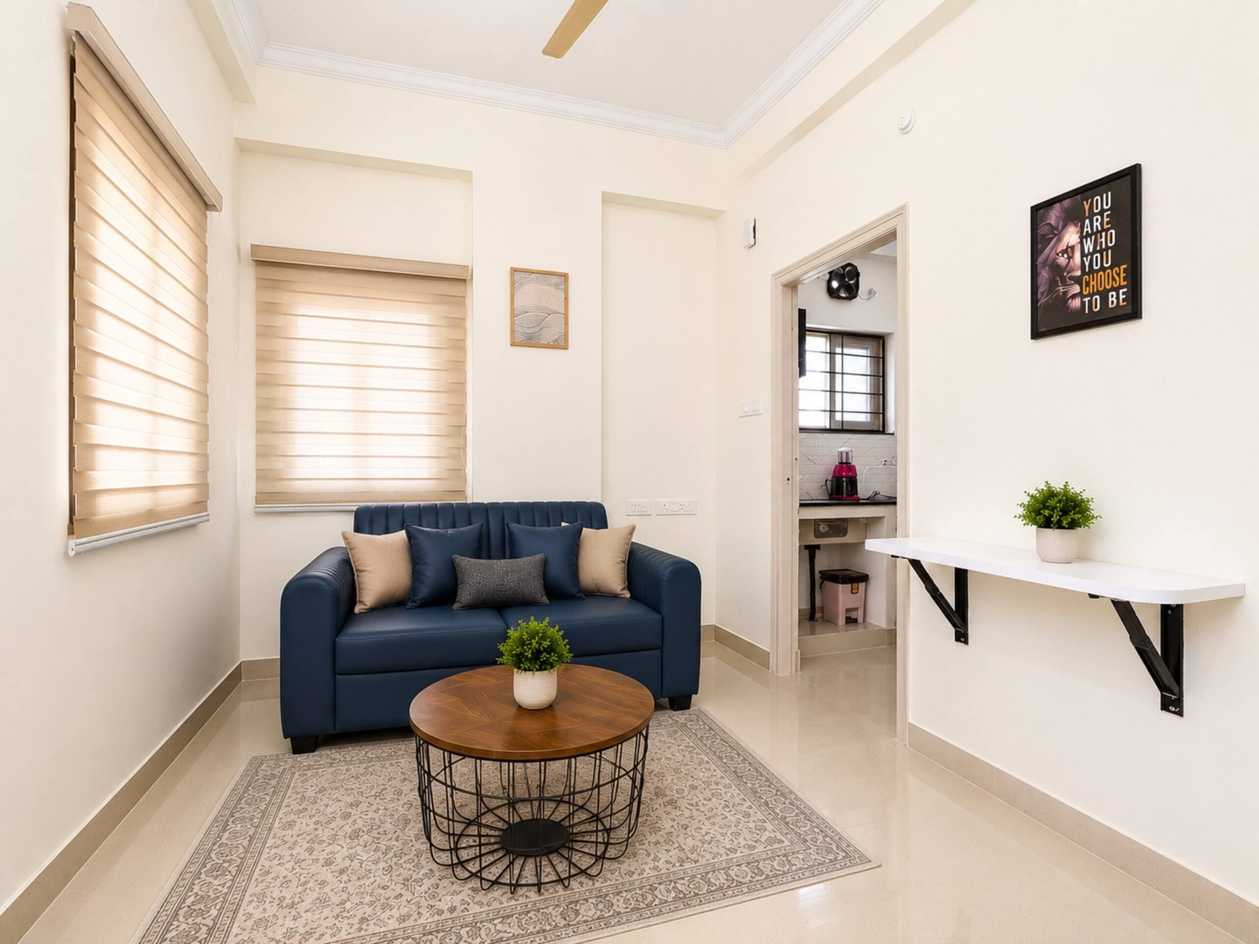Cozy 1Bhk studio 2 flat kondapur Hitech city - Tap to explore photos