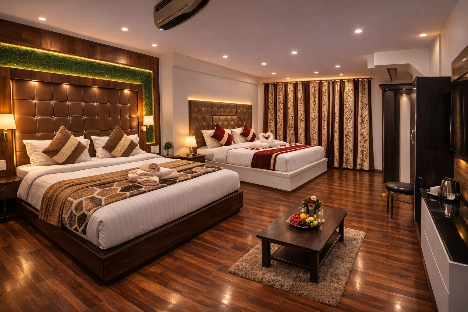 Fresh wave resort Room Type - FAMILY ROOM WITH 2 DOUBLE BEDS