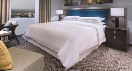 Sheraton Hyderabad Room Type - Two Bedroom Apartment with Bathtub & Living Area