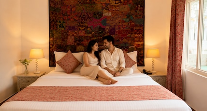 Nivasa Udaipur - Heritage Haveli with Pool near Lake Pichola, Old City Room Type - Deluxe Double Room Nivasa Udaipur - Heritage Haveli with Pool near Lake Pichola, Old City Room Type - Deluxe Double Room