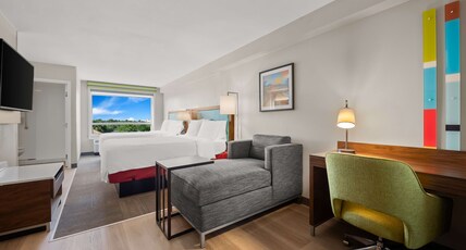 Hampton Inn Weston Ft. Lauderdale Room Type - 2QUEENS MICRO FRDG NS