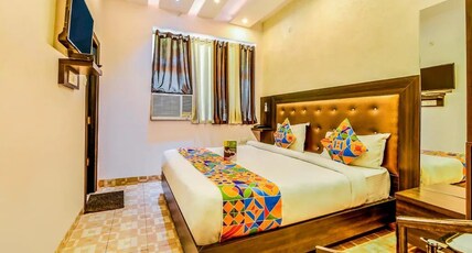 Hotel RR Near New Delhi Railway Station Room Type - Deluxe Room - With Smart TV