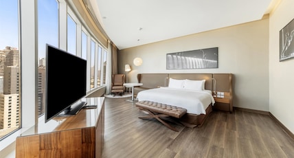 Radisson Blu Hotel, Dubai Canal View Room Type - Executive Room - View & Lounge Access Radisson Blu Hotel, Dubai Canal View Room Type - Executive Room - View & Lounge Access