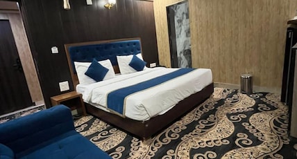 Hotel Tulsi Garden - Near Prem Mandir Vrindavan Room Type - DELUXE ROOM - 1 DOUBLE BED Hotel Tulsi Garden - Near Prem Mandir Vrindavan Room Type - DELUXE ROOM - 1 DOUBLE BED