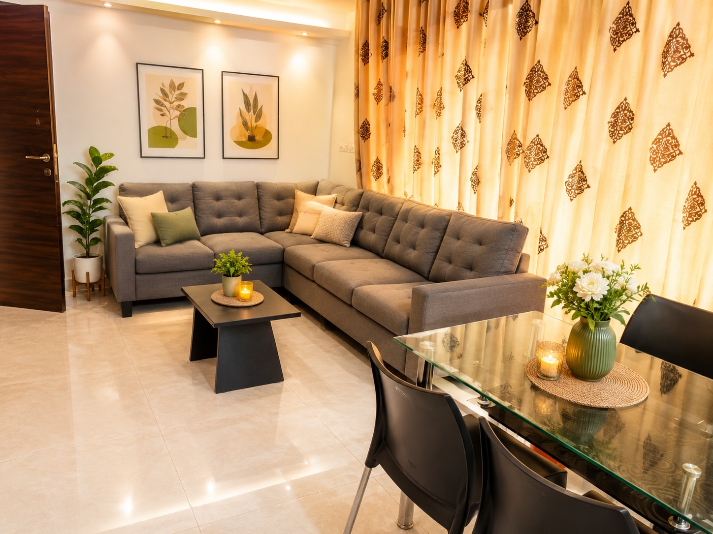 Dragonfly Apartments Pearl | 2 BHK Apartment - Tap to explore photos