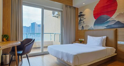 Alivaa Hotel Gurugram Sohna Road City Center Room Type - Superior Room with Balcony