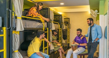 The Hosteller Rishikesh Ganges Room Type - Bed in 8 Bed Mixed Dormitory