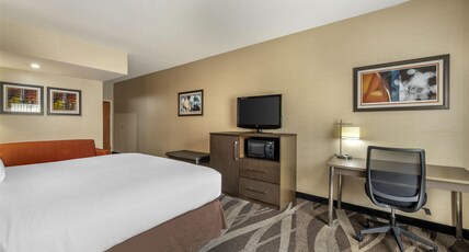 Best Western Plus University Inn Room Type - 1 King Bed, Non-Smoking, Sofabed, Microwave And Refrigerator, Wi-Fi, Full Breakfast Best Western Plus University Inn Room Type - 1 King Bed, Non-Smoking, Sofabed, Microwave And Refrigerator, Wi-Fi, Full Breakfast