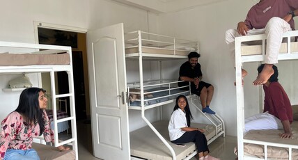 The Cave House Kochi Room Type - 5 Bed Standard A/C Female Dorm