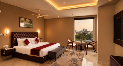 The Land Sand Hotel Vaishali Nagar Room Type - Luxury Suite With Jacuzzi The Land Sand Hotel Vaishali Nagar Room Type - Luxury Suite With Jacuzzi