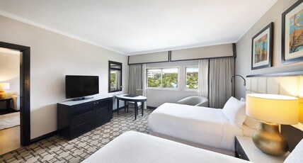 Hilton Cairo Heliopolis Room Type - TWIN EXEC SUITE POOL VIEW