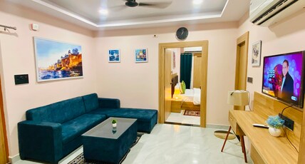 Triyuga 2Bhk GangaView Lift Parking Temple 3.5km Room Type - Triyuga 2Bhk GangaView Lift Parking Temple 3.5km