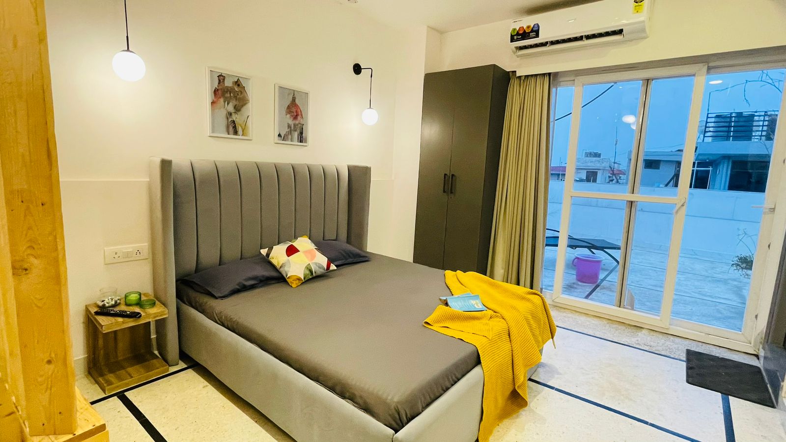 Studio Room with Terrace near Airport - Tap to explore photos