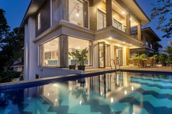 Hireavilla | Villa Polaris - Luxe 4BHK with Private Heated Pool, North Goa