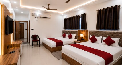 Hotel Devansh Inn Near Baba Dham Deoghar Room Type - Standard Four Bed