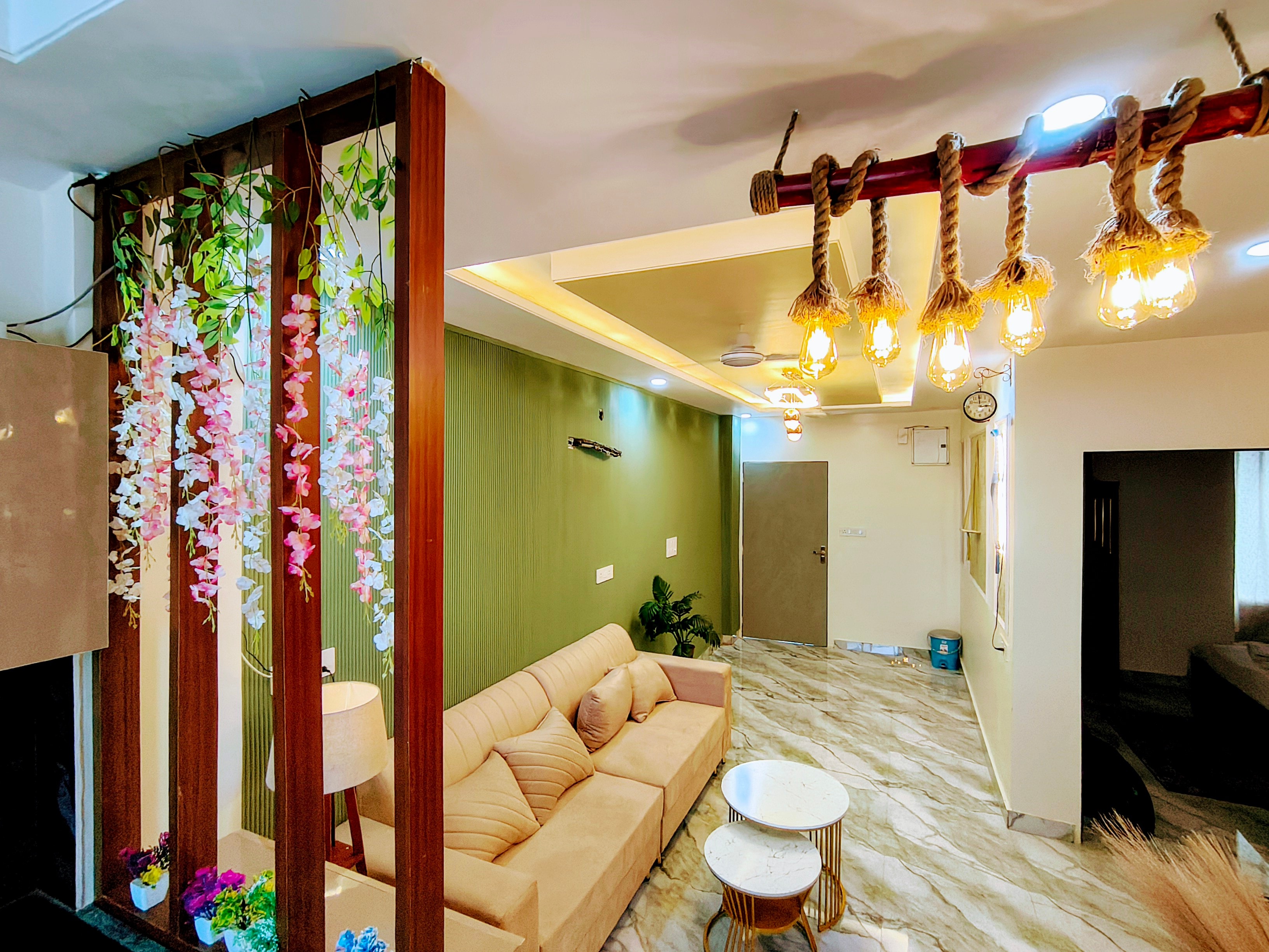 Luxury 2BHK Penthouse with Rooftop Terrace Lift - Tap to explore photos