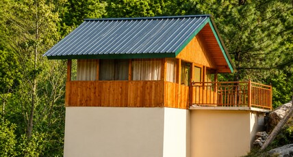 Moksha - By The River | Rooms & Guided Treks Room Type - Rock Cottage