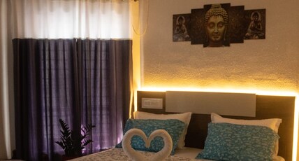 Soul, Varkala Hostel - Black Beach Room Type - Deluxe Double AC Room with Balcony Sea View Wing B