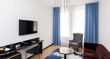 TRIBE Riga City Centre Room Type - Executive Room with 1 double bed and sofa TRIBE Riga City Centre Room Type - Executive Room with 1 double bed and sofa