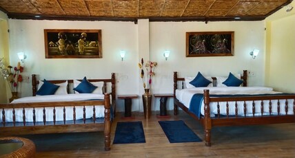 Dudhwa Palm Resort | A Serene Stay Room Type - Family Cottage