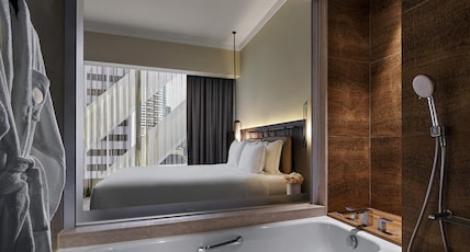 Pullman Singapore Orchard Room Type - Premier Room, 1 King Bed, Orchard-Paragon View Pullman Singapore Orchard Room Type - Premier Room, 1 King Bed, Orchard-Paragon View