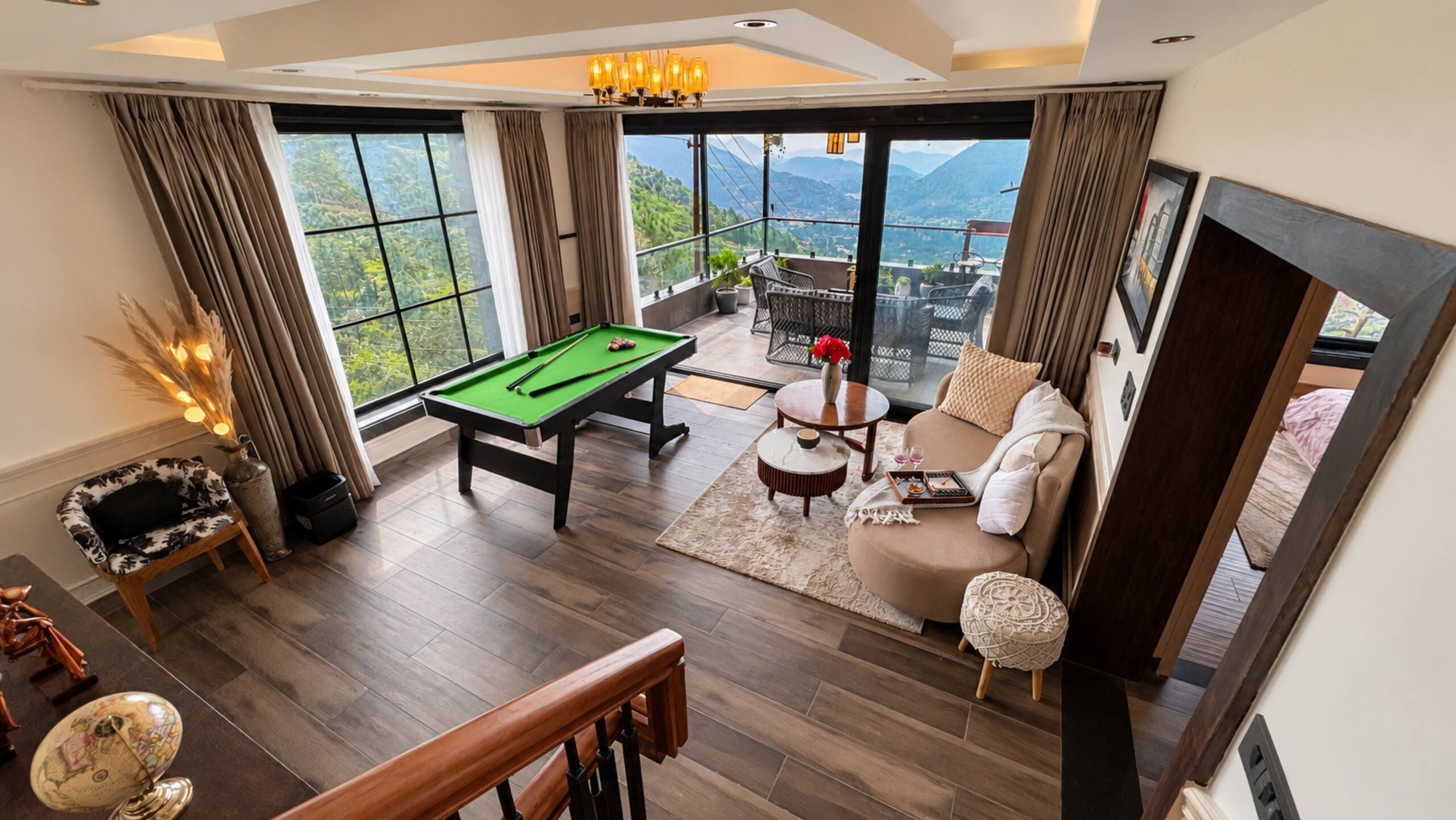 3Bhk The Himalayan Haven Near Kanchidham Jacuzzi - Tap to explore photos