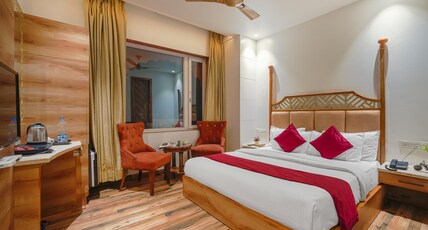 Hotel RV Golden - walking distance from Golden Temple Room Type - Super Deluxe Room with Window
