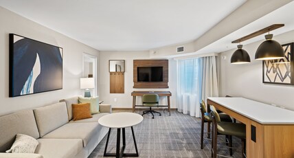 Staybridge Suites NORTH BRUNSWICK, an IHG hotel Room Type - 2 Bedroom Suite Communications Mobility Accessible