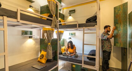 The Hosteller Rishikesh, Upper Tapovan Room Type - Bed in 4 Bed Mixed Dormitory