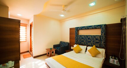 Hotel GK Palace, Bhopal. Room Type - Deluxe Double Bed Room