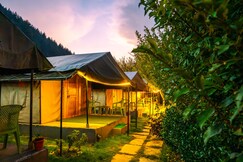 North Deodar Camps | Swiss Tents & Cafe