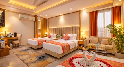 OPO Horizon Stanley @ IGI Delhi Airport Room Type - Premium Twin Room OPO Horizon Stanley @ IGI Delhi Airport Room Type - Premium Twin Room