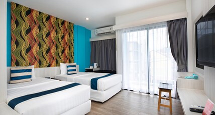 iCheck inn Chill Patong Room Type - Deluxe Twin Room