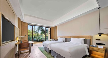 DoubleTree by Hilton Lingshui Hot Spring Room Type - TWIN GUEST ROOM