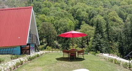 Mahamaya Camping Room Type - Family Cottage with Farm View