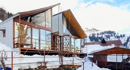 Nirvana Hamta Retreat | Glamping Geodesic Dome Room Type - Double storey luxury glass view cottage