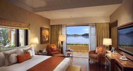 The Leela Palace Udaipur Room Type - Grand Heritage Lake View Room with Balcony The Leela Palace Udaipur Room Type - Grand Heritage Lake View Room with Balcony