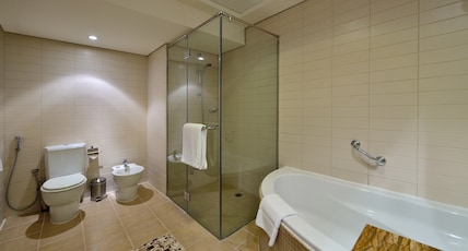 Oaks Liwa Heights Hotel Apartments Room Type - Two Bedroom Family Suite Oaks Liwa Heights Hotel Apartments Room Type - Two Bedroom Family Suite