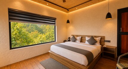 Anupraas Resort Room Type - Luxury Cottage With Mountain View and Air Conditioning