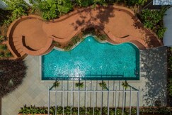 Stylish 2BR w Pool near Candolim and Coco Beach | Hireavilla