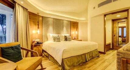 Taj Fisherman's Cove Resort & Spa, Chennai Room Type - Premium Cottage Partial Sea View King Bed with bathtub Taj Fisherman's Cove Resort & Spa, Chennai Room Type - Premium Cottage Partial Sea View King Bed with bathtub